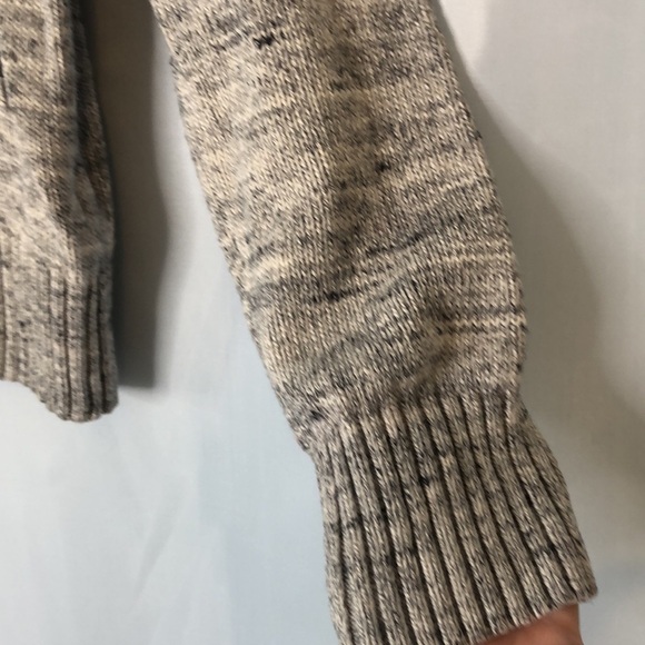 H&M L.O.G.G. Mens Hooded Gray Sweater Long Sleeve 100% cotton Size S - Picture 5 of 12